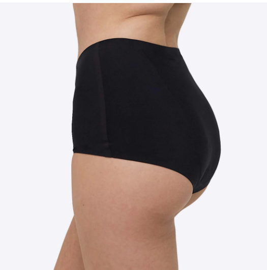 DUMMY - WUKA Stretch Boxer Short A talle medio flujo abundanteNegro - L-3XL